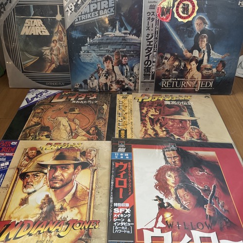 Lucasfilm japan laserdisc 7lot - japan,