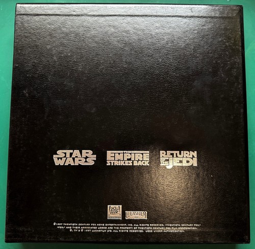 Star wars trilogy laserdisc - star,