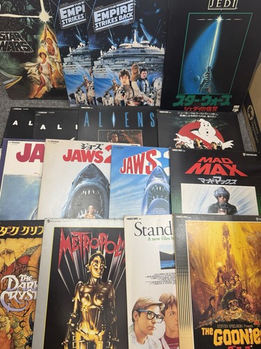 Vintage vhd video disc - 17, lot