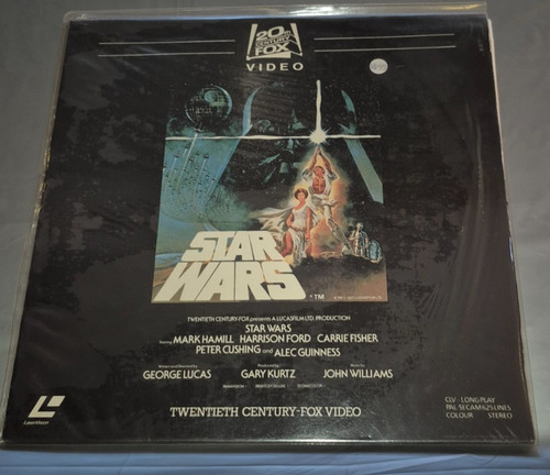 Star wars laser disc - wars,