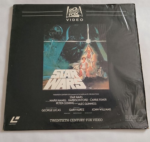 Star wars laserdisc - wars, pal