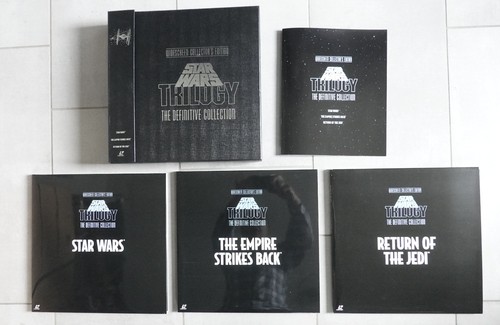 Laserdisc box set star wars - wars,