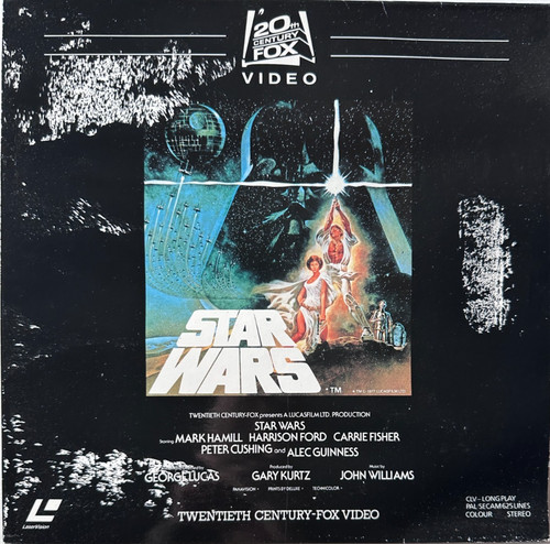 Star wars laserdisc 20th - -, laserdisc.