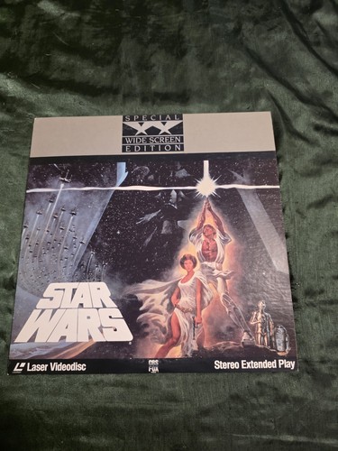 Star wars laserdisc - star,