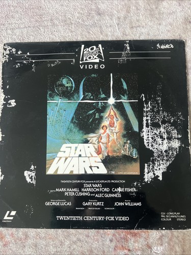 Star wars laserdisc - wars,