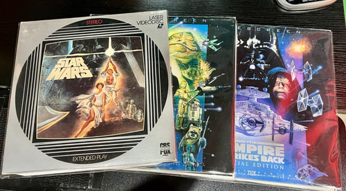 Laserdisc star wars - laserdisc,