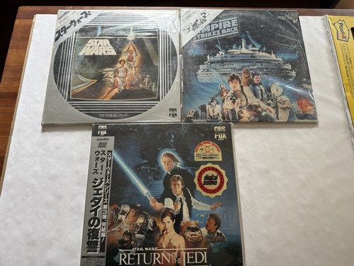 Star wars trilogy laserdisc - star,