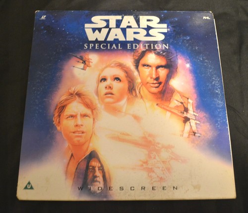 Laserdisc video star wars - laserdisc,