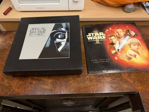 Star wars trilogy laserdisc - star, &
