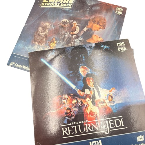 Star wars laserdisc lot - star,